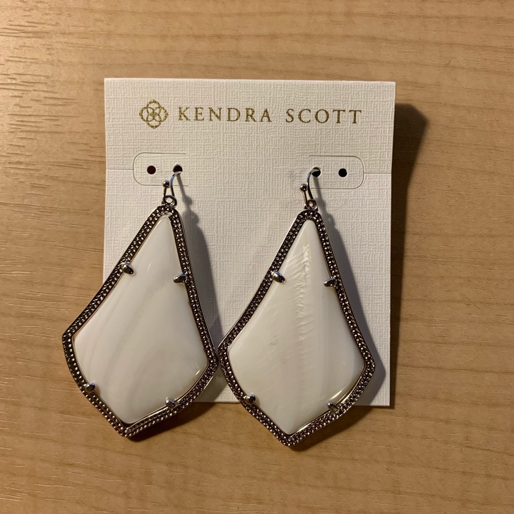 Kendra Scott Alexandra Earrings Silver